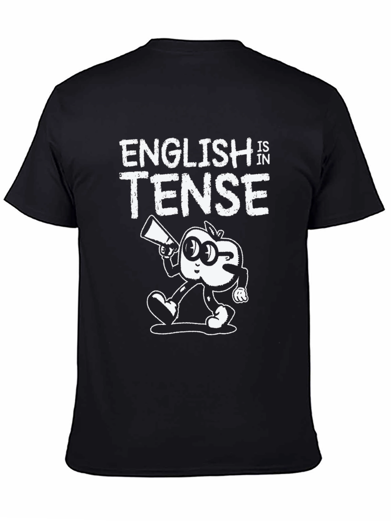 English is Tense Graphic Tee