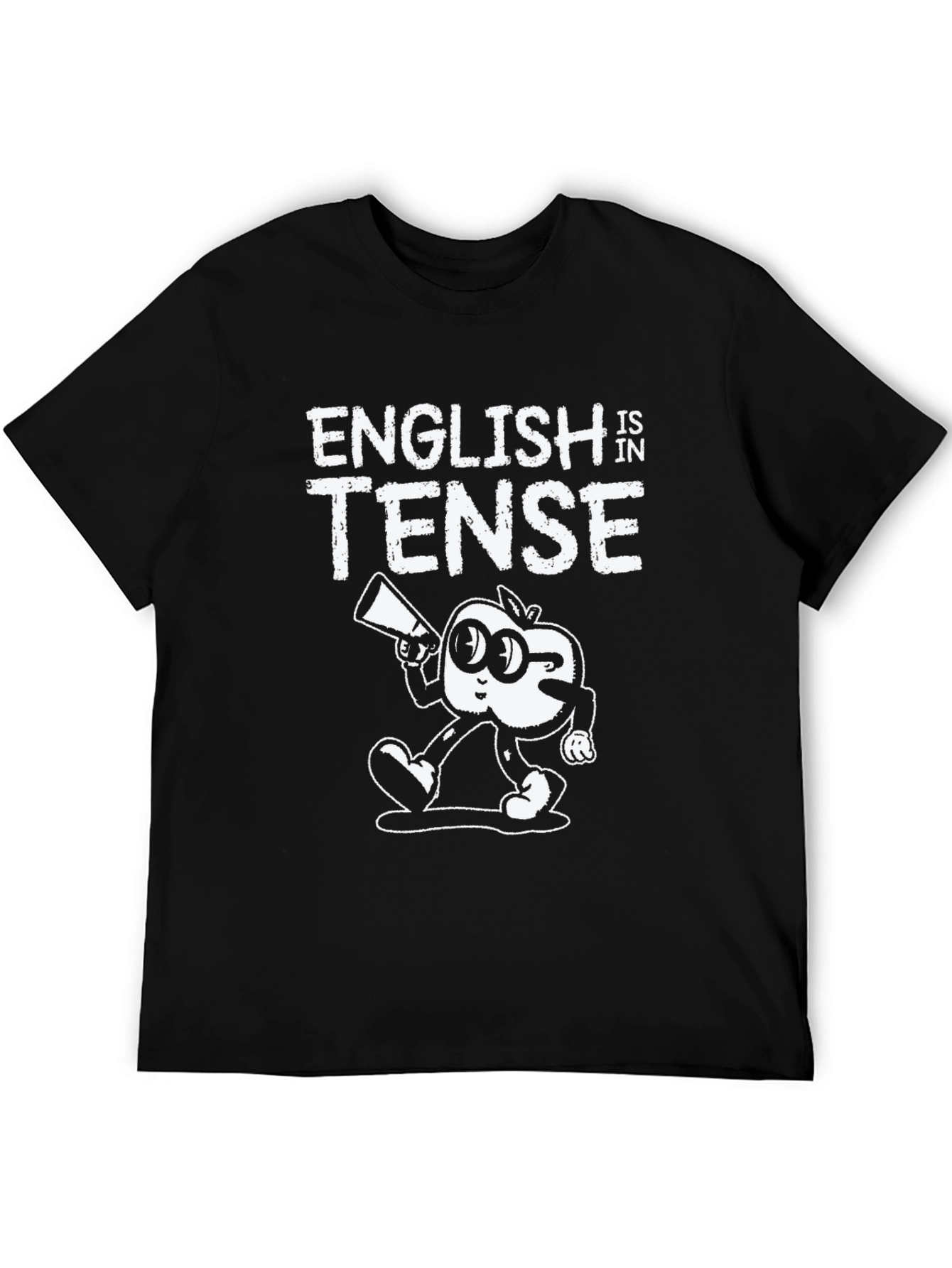 English is Tense Graphic Tee