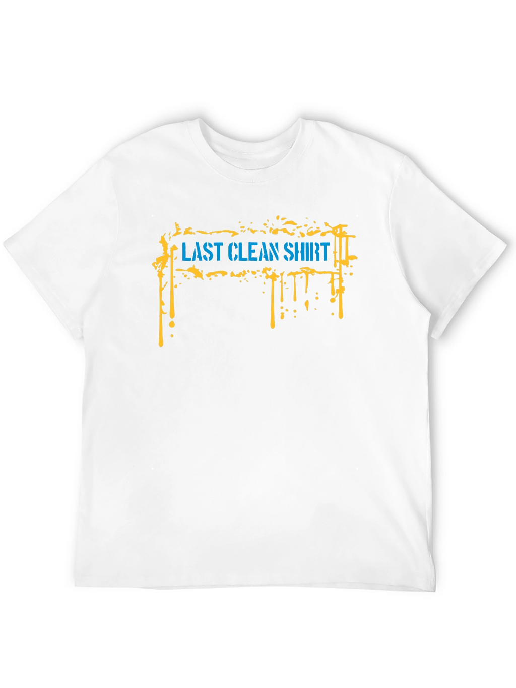 Last Clean Shirt Graphic Tee - Black Cotton