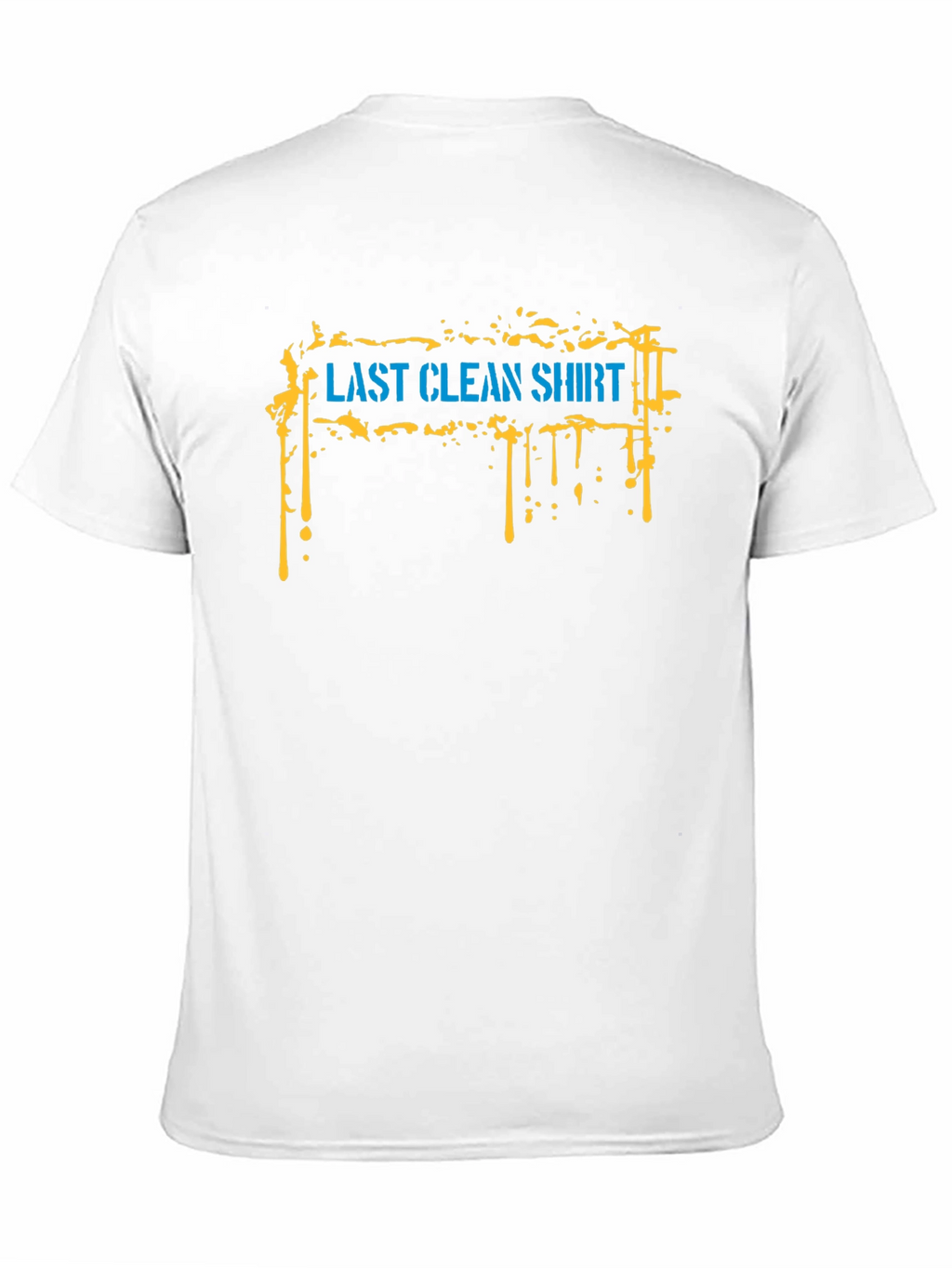 Last Clean Shirt Graphic Tee - Black Cotton
