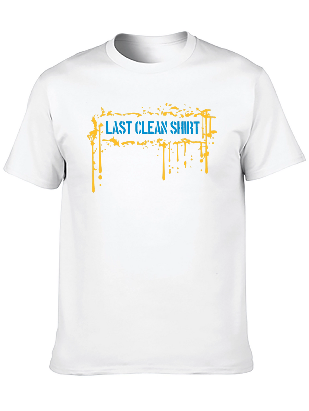 Last Clean Shirt Graphic Tee - Black Cotton