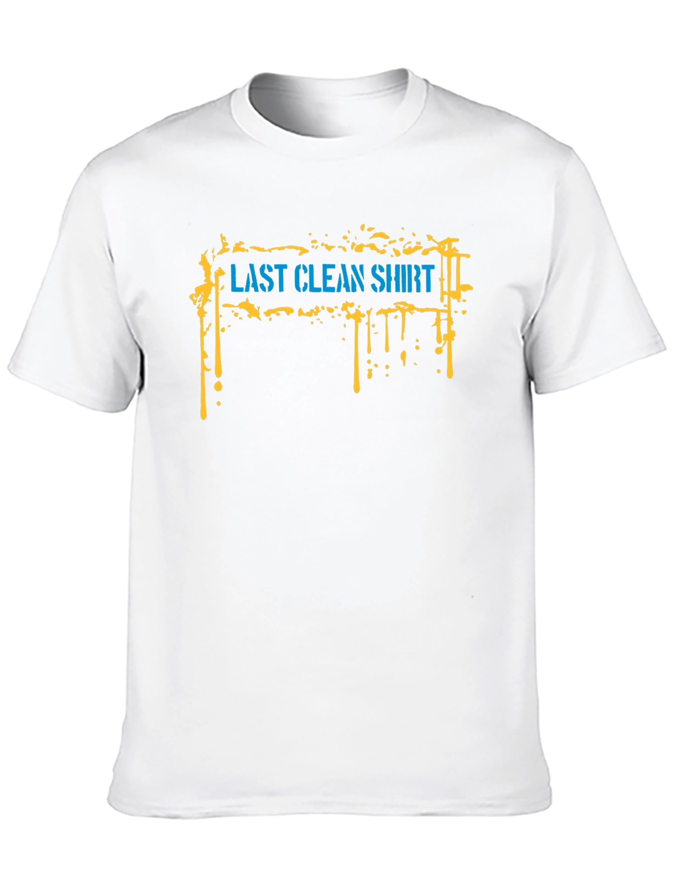 Last Clean Shirt Graphic Tee - Black Cotton