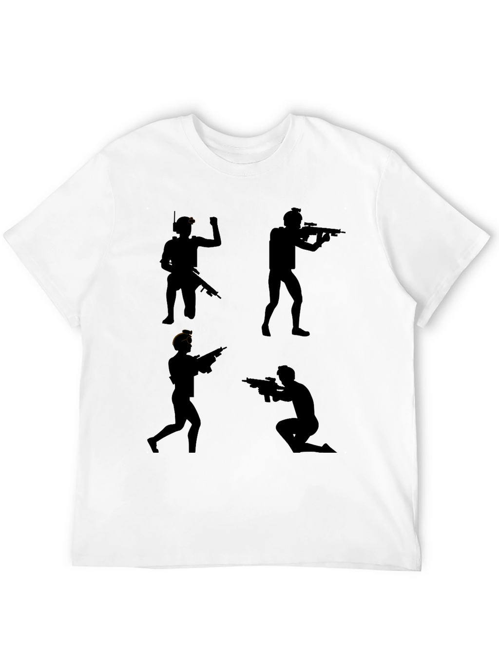 Gamer Silhouette Black T-Shirt