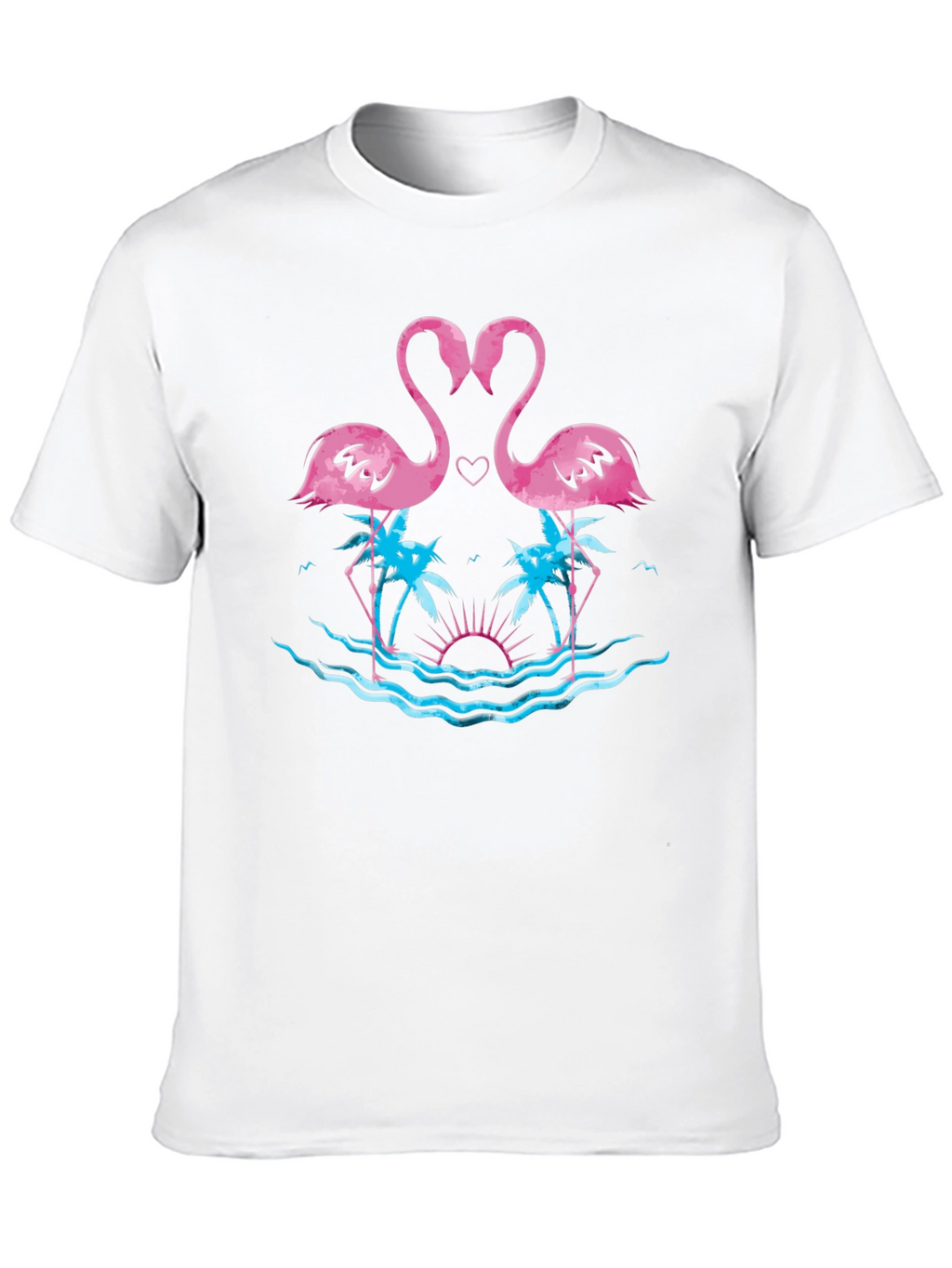 Flamingo Heart T-Shirt