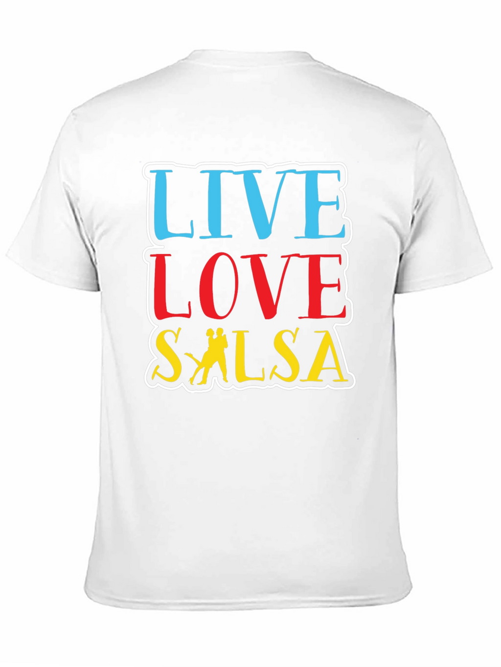 Live Love Salsa T-Shirt - Dance Lovers Apparel