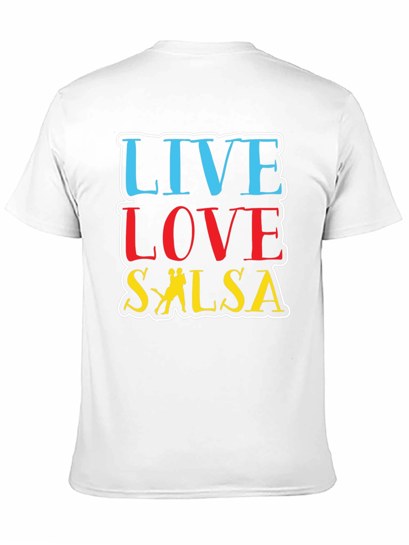 Live Love Salsa T-Shirt - Dance Lovers Apparel