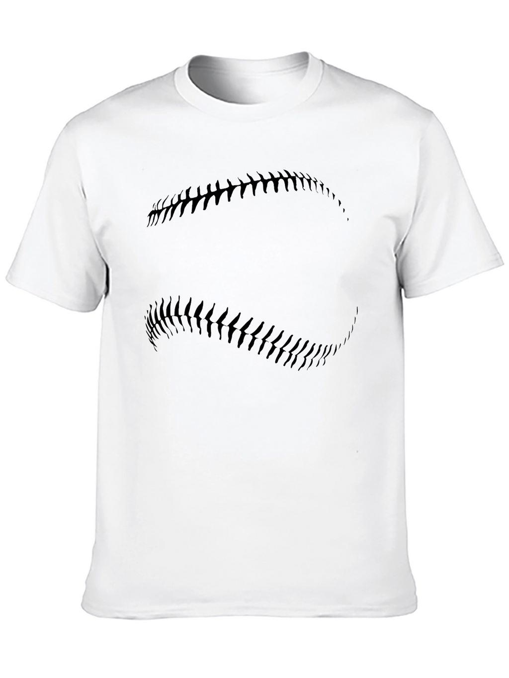 Baseball Graphic Black T-Shirt