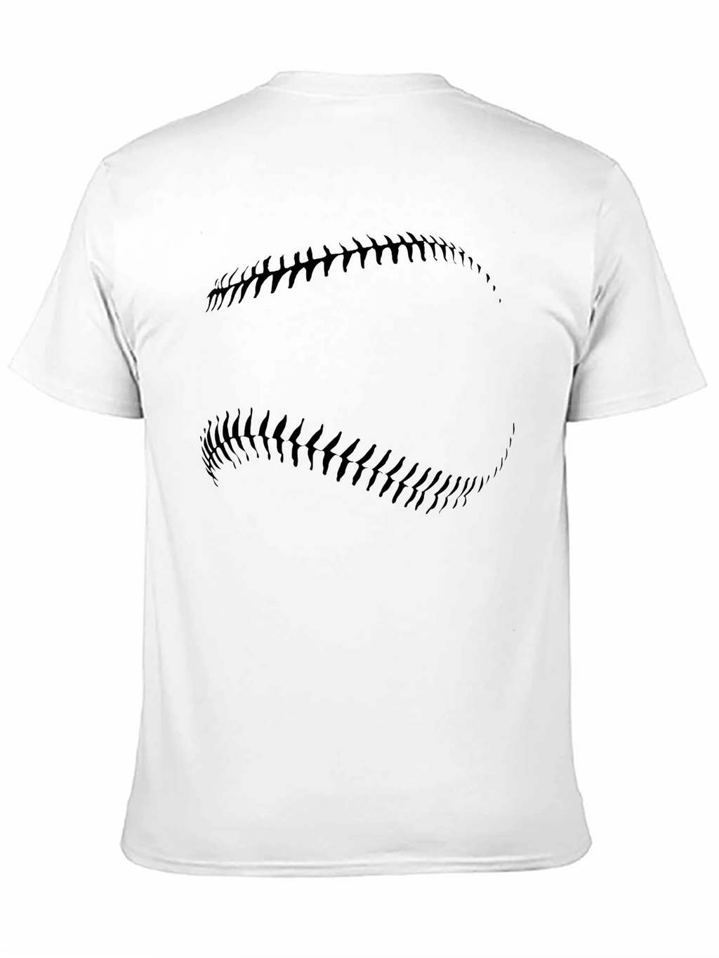Baseball Graphic Black T-Shirt