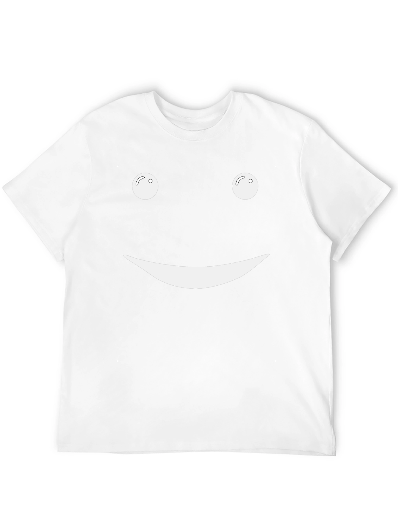 Smiley Face Black T-Shirt - Classic Graphic Tee