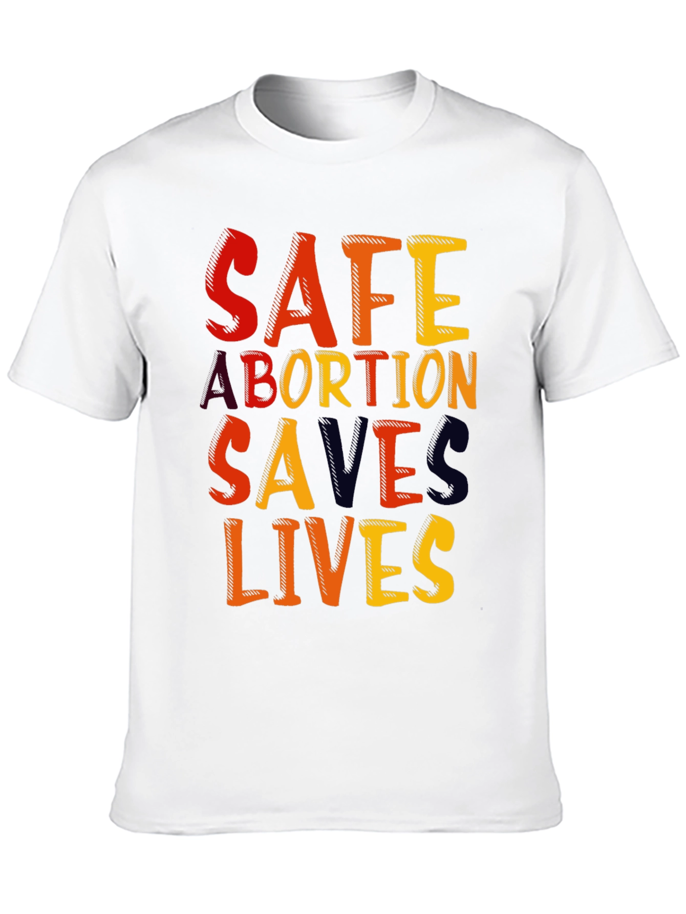 Safe Abortion Saves Lives Graphic T-Shirt