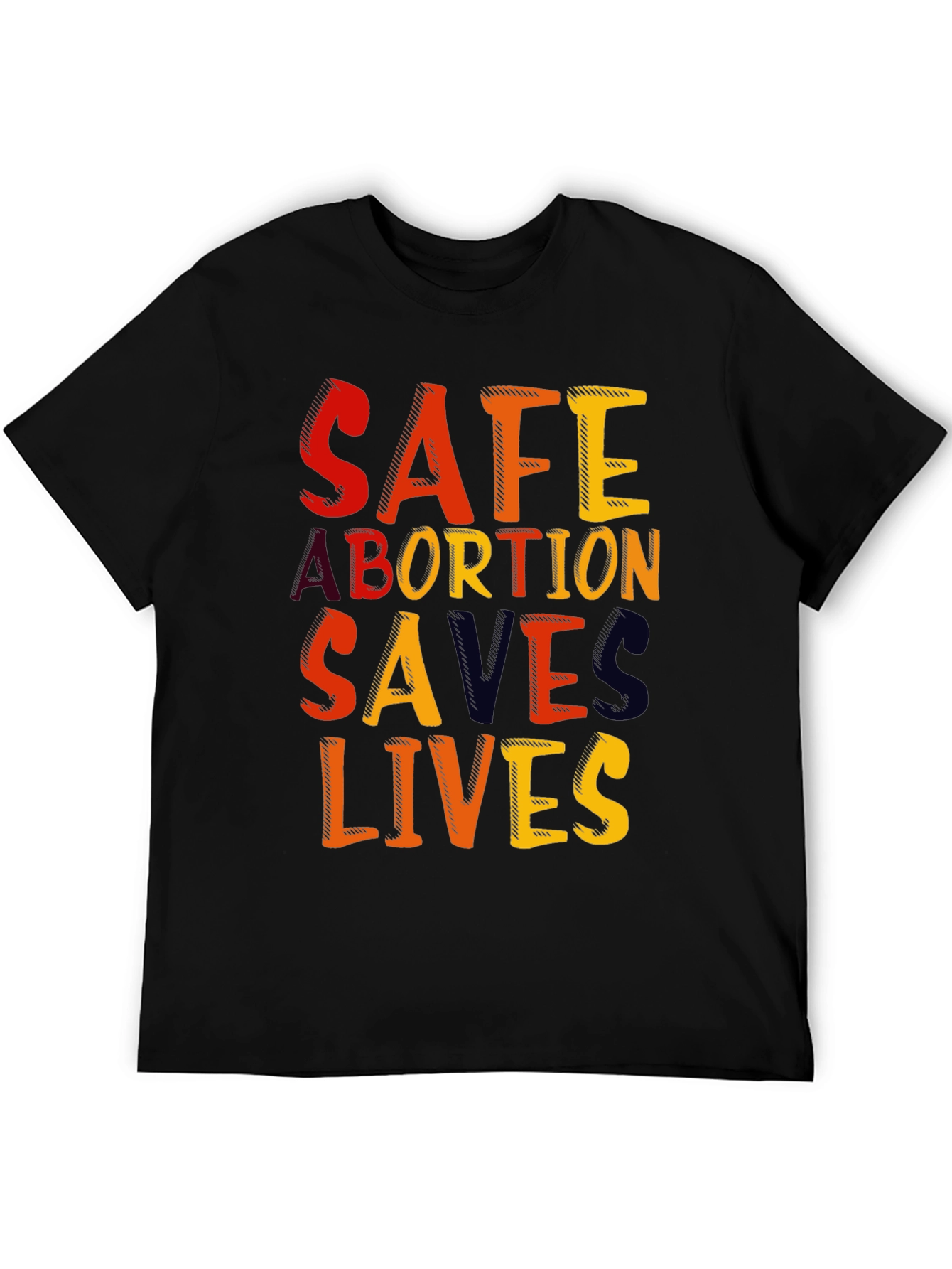 Safe Abortion Saves Lives Graphic T-Shirt