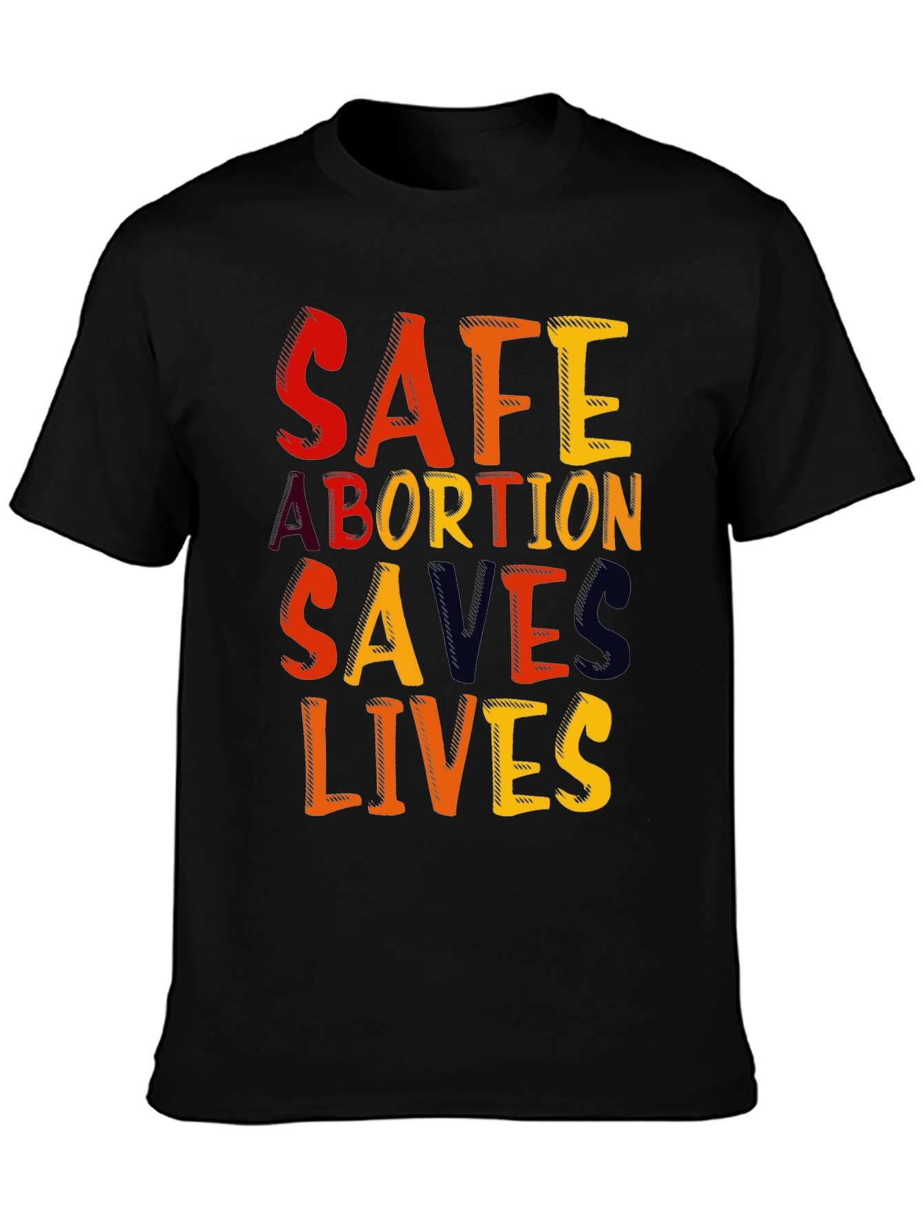 Safe Abortion Saves Lives Graphic T-Shirt