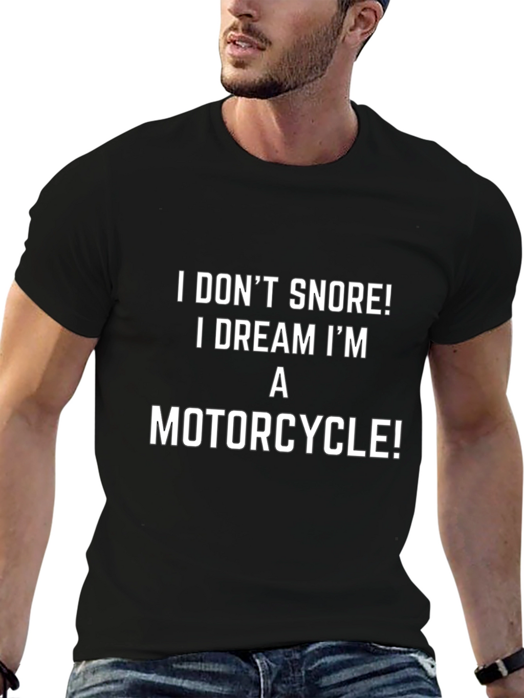 Funny Motorcycle Dreamer T-Shirt