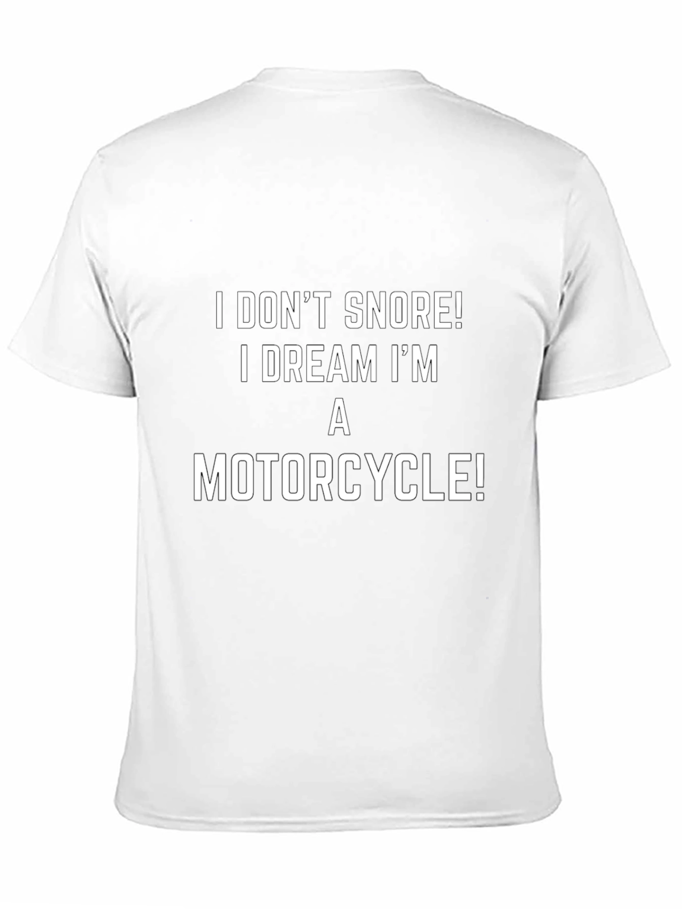 Funny Motorcycle Dreamer T-Shirt