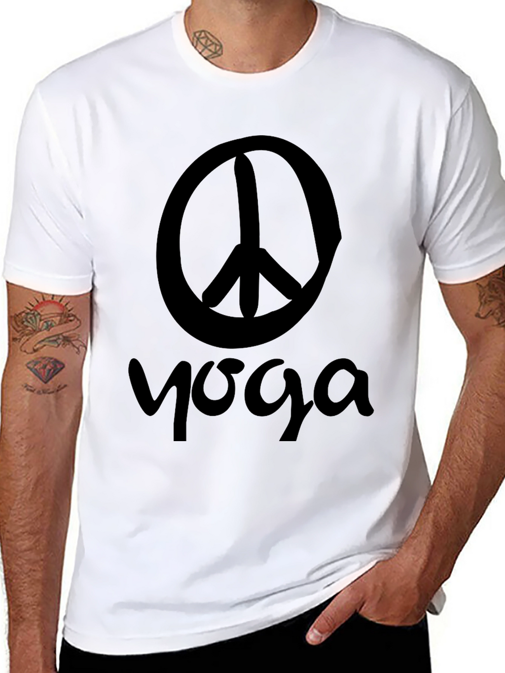 Peace Yoga Graphic T-Shirt - Unisex