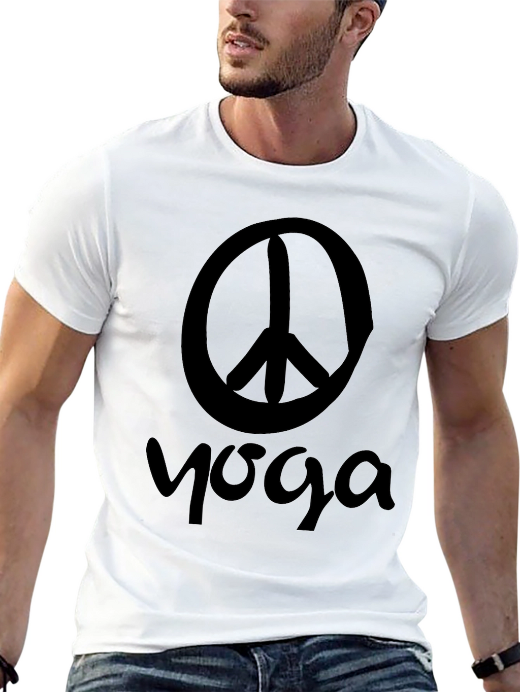 Peace Yoga Graphic T-Shirt - Unisex