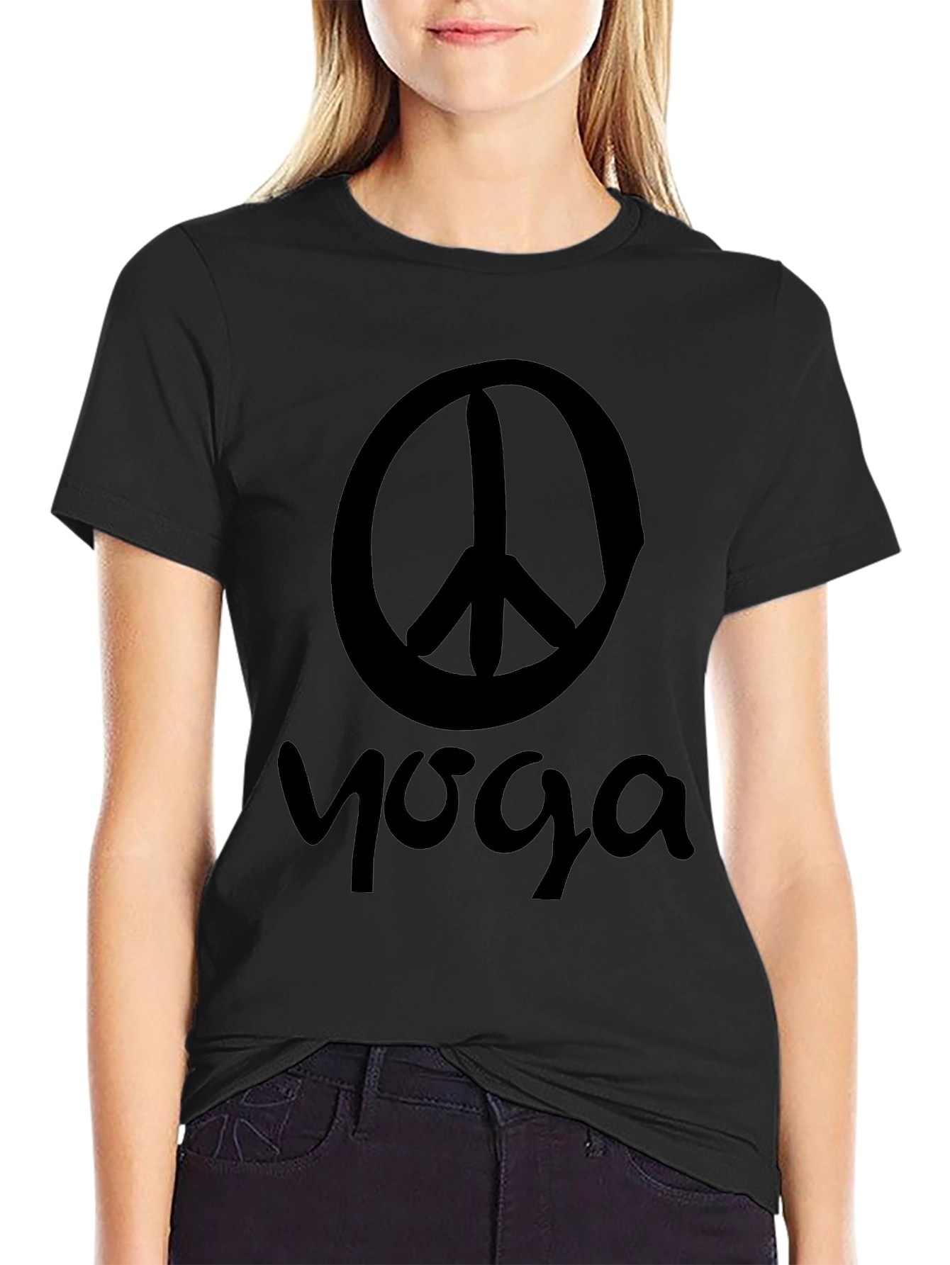 Peace Yoga Graphic T-Shirt - Unisex