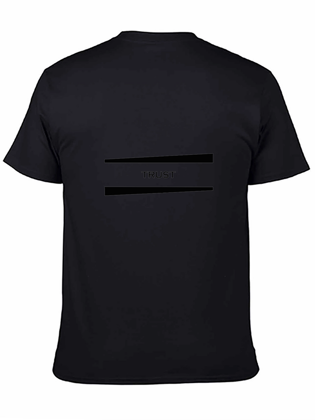 Trust Black Graphic Tee