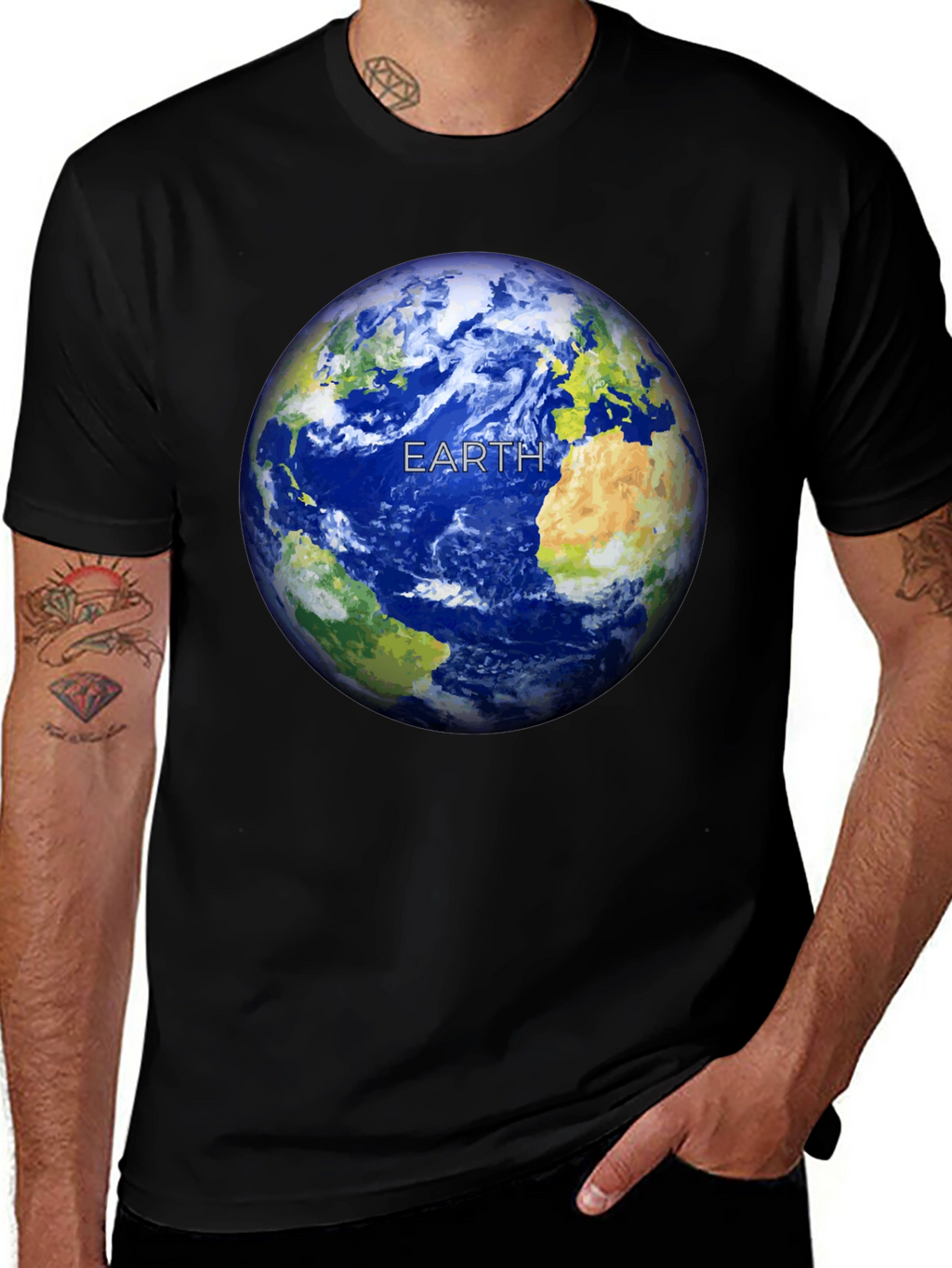 Earth Graphic Tee - Global Citizen Style