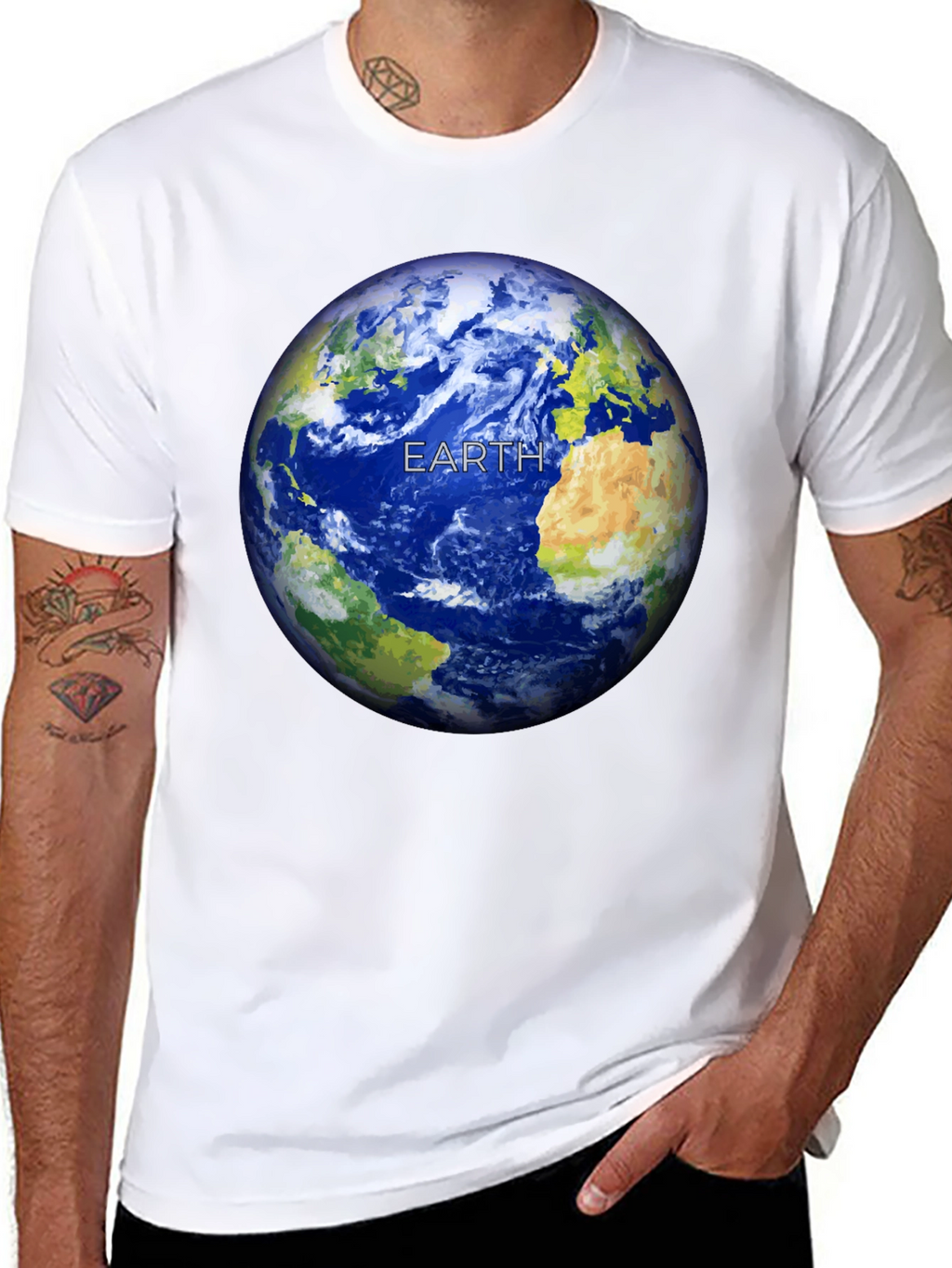 Earth Graphic Tee - Global Citizen Style