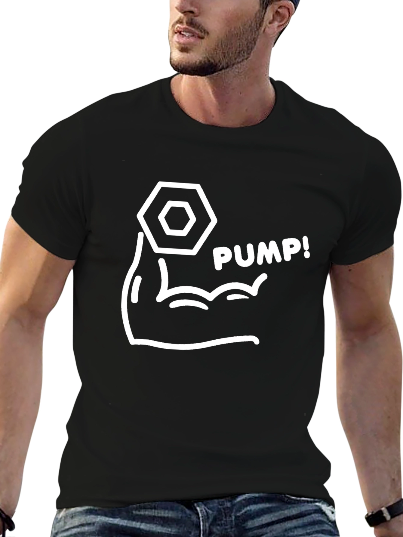 Pump Day Black T-Shirt