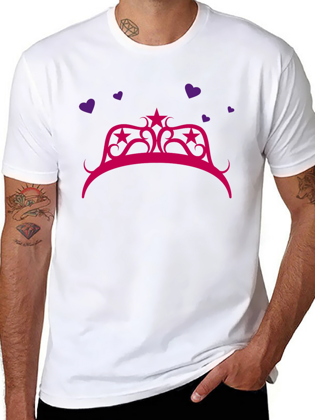 Princess Crown Graphic Tee - Fun & Stylish!