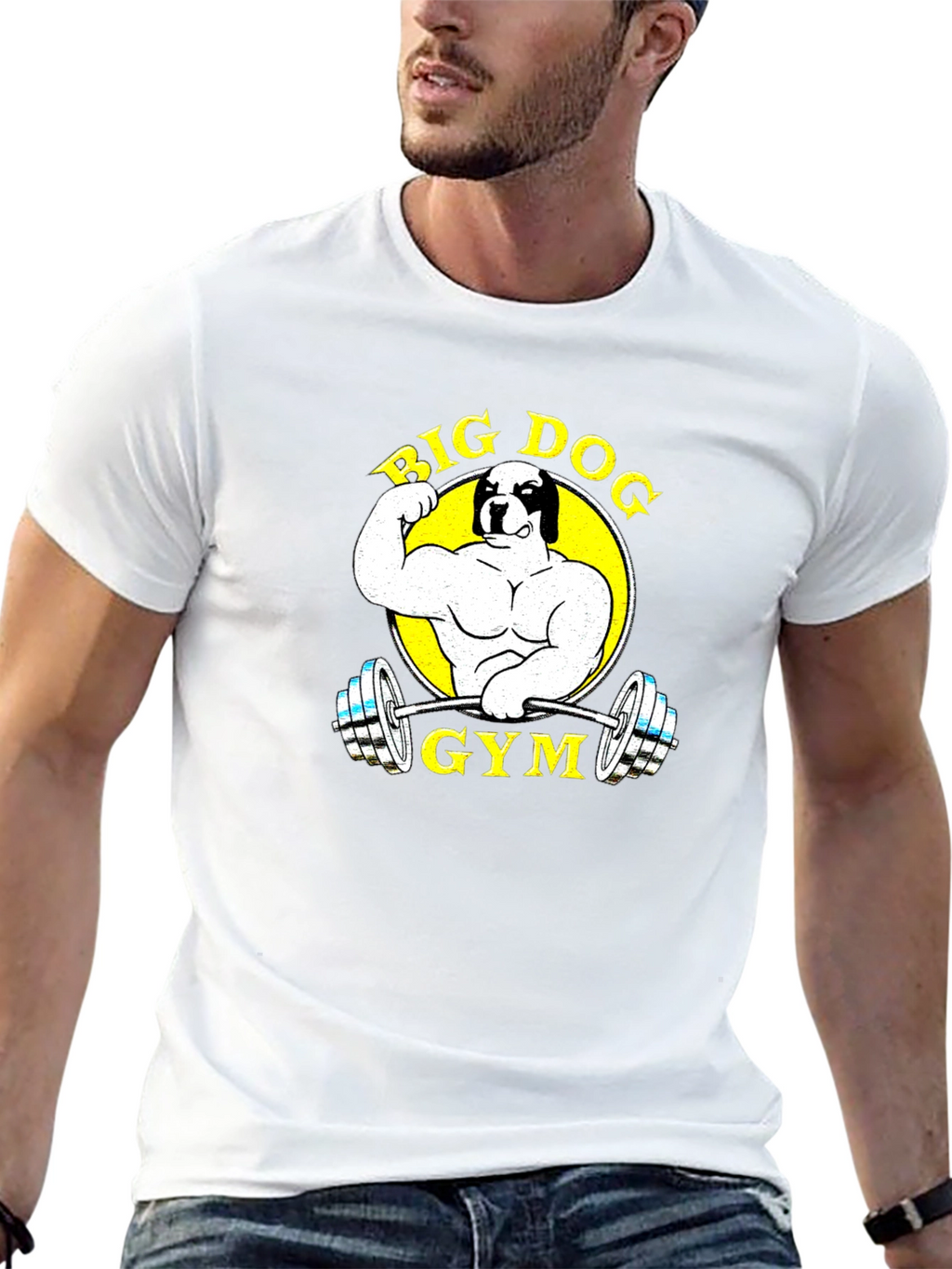 Big Dog Gym Black T-Shirt