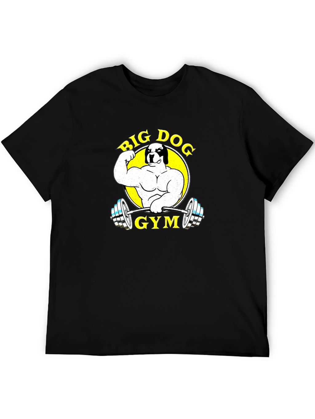 Big Dog Gym Black T-Shirt