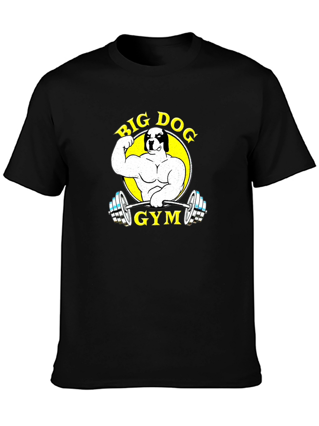 Big Dog Gym Black T-Shirt