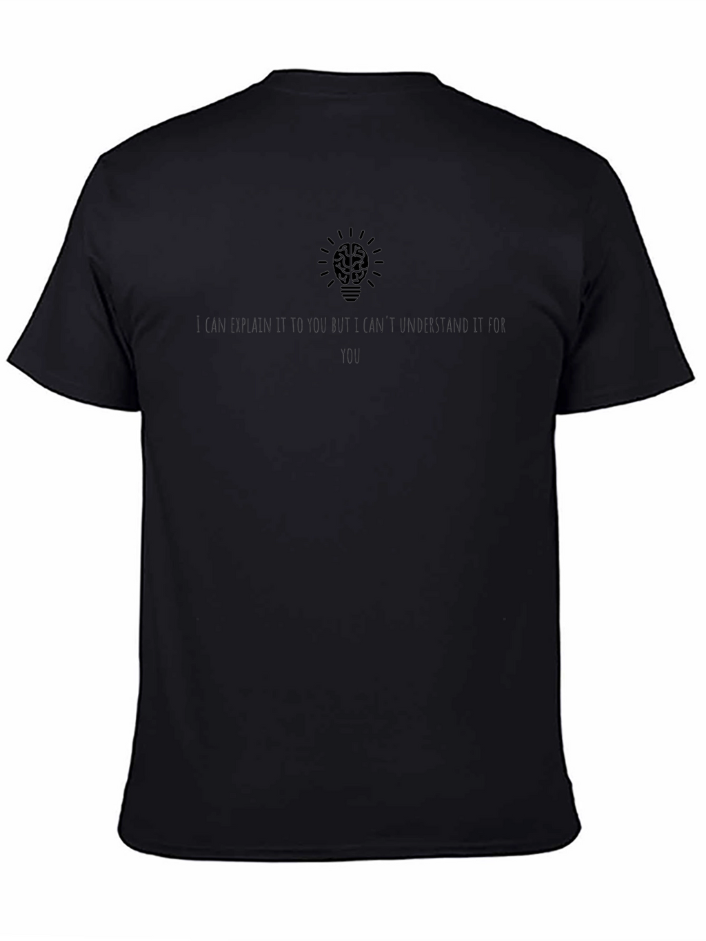 Brain Light Bulb T-Shirt - I Can Explain it...