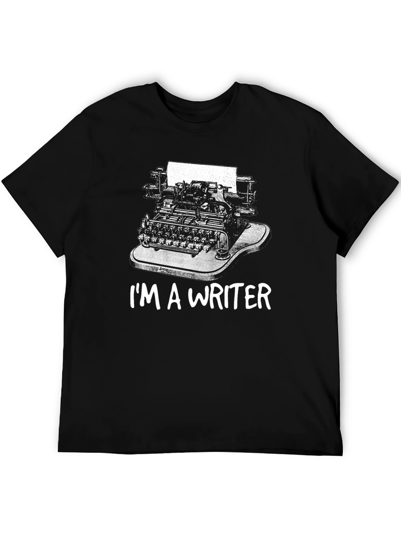 Im A Writer T-Shirt - Vintage Typewriter Design