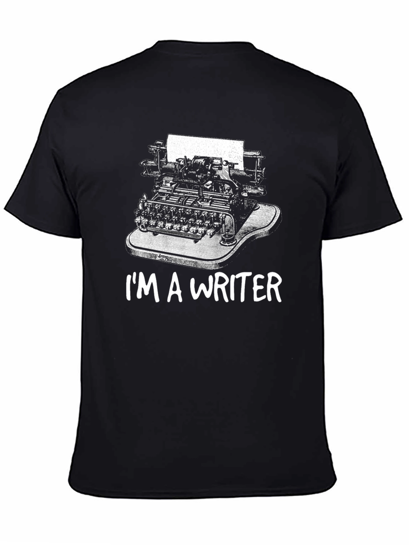 Im A Writer T-Shirt - Vintage Typewriter Design