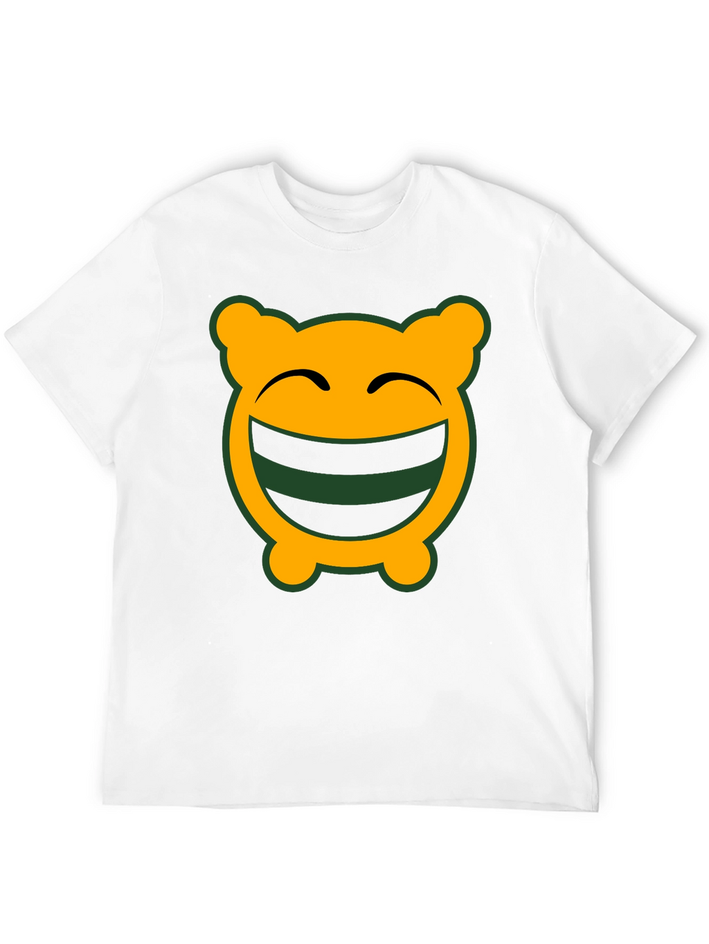 Funny Face Graphic Tee - Black