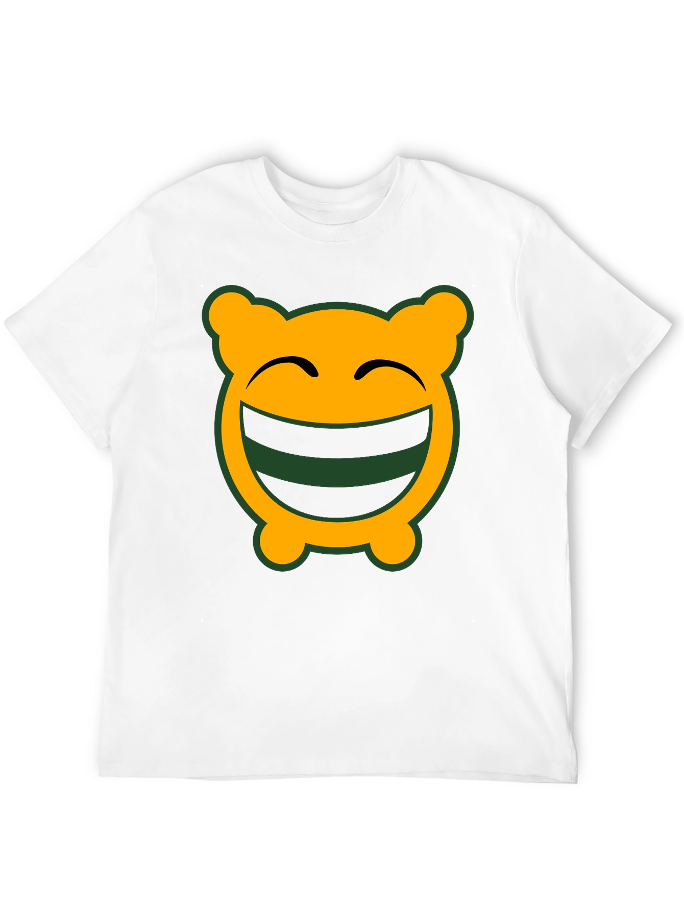 Funny Face Graphic Tee - Black