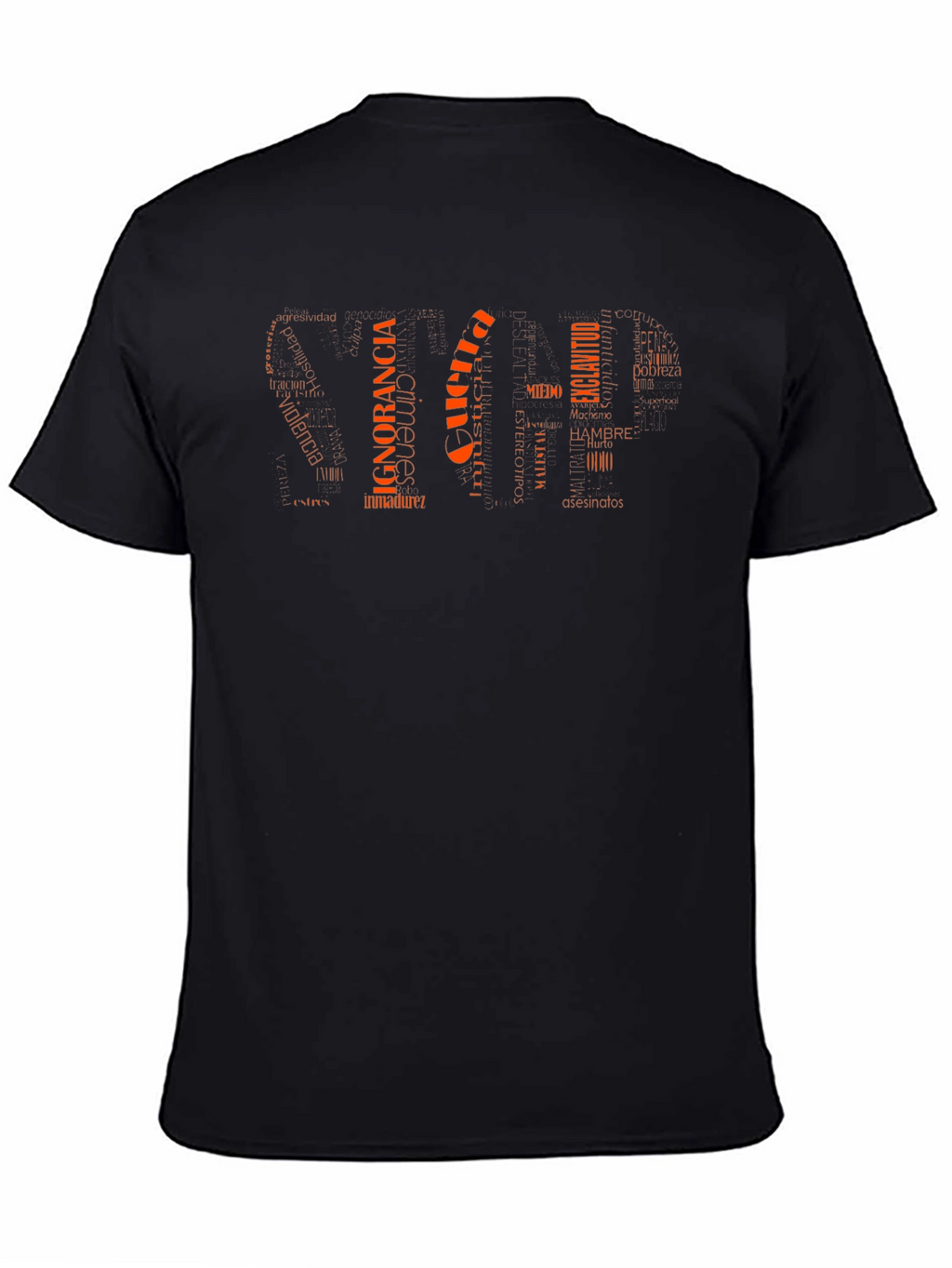 Word Art Graphic T-Shirt - Social Commentary Tee