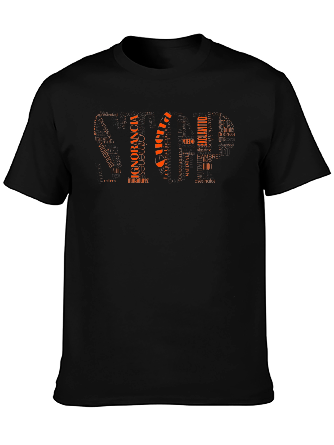Word Art Graphic T-Shirt - Social Commentary Tee