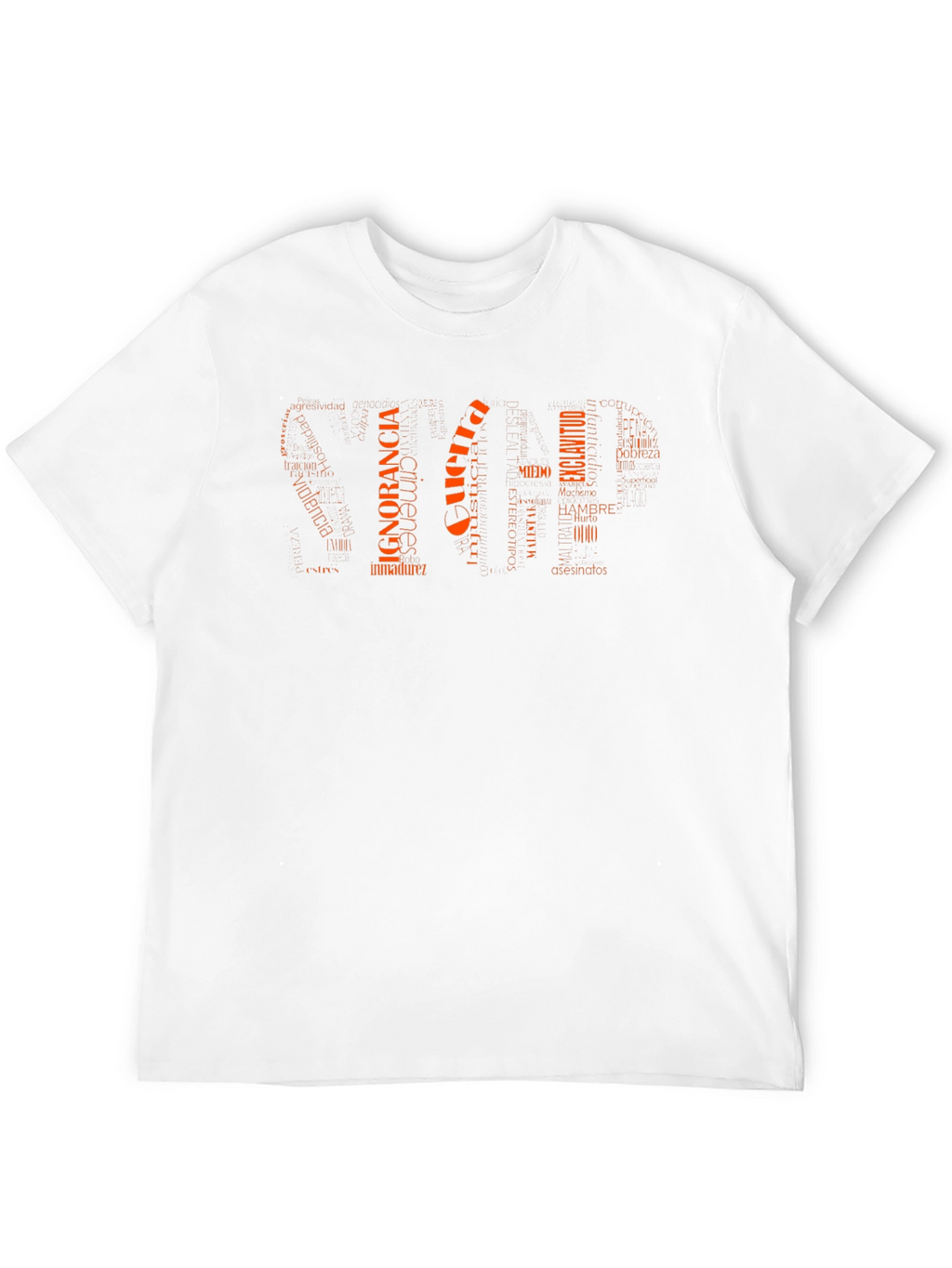 Word Art Graphic T-Shirt - Social Commentary Tee