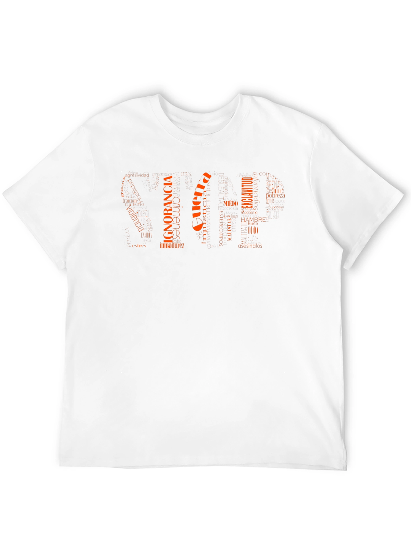 Word Art Graphic T-Shirt - Social Commentary Tee