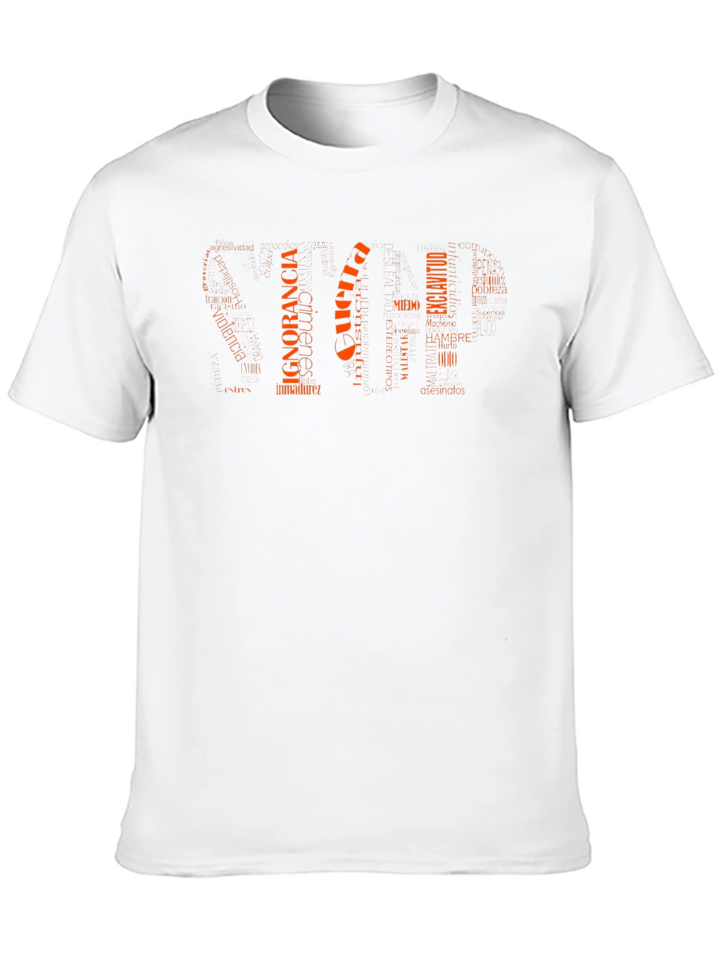 Word Art Graphic T-Shirt - Social Commentary Tee