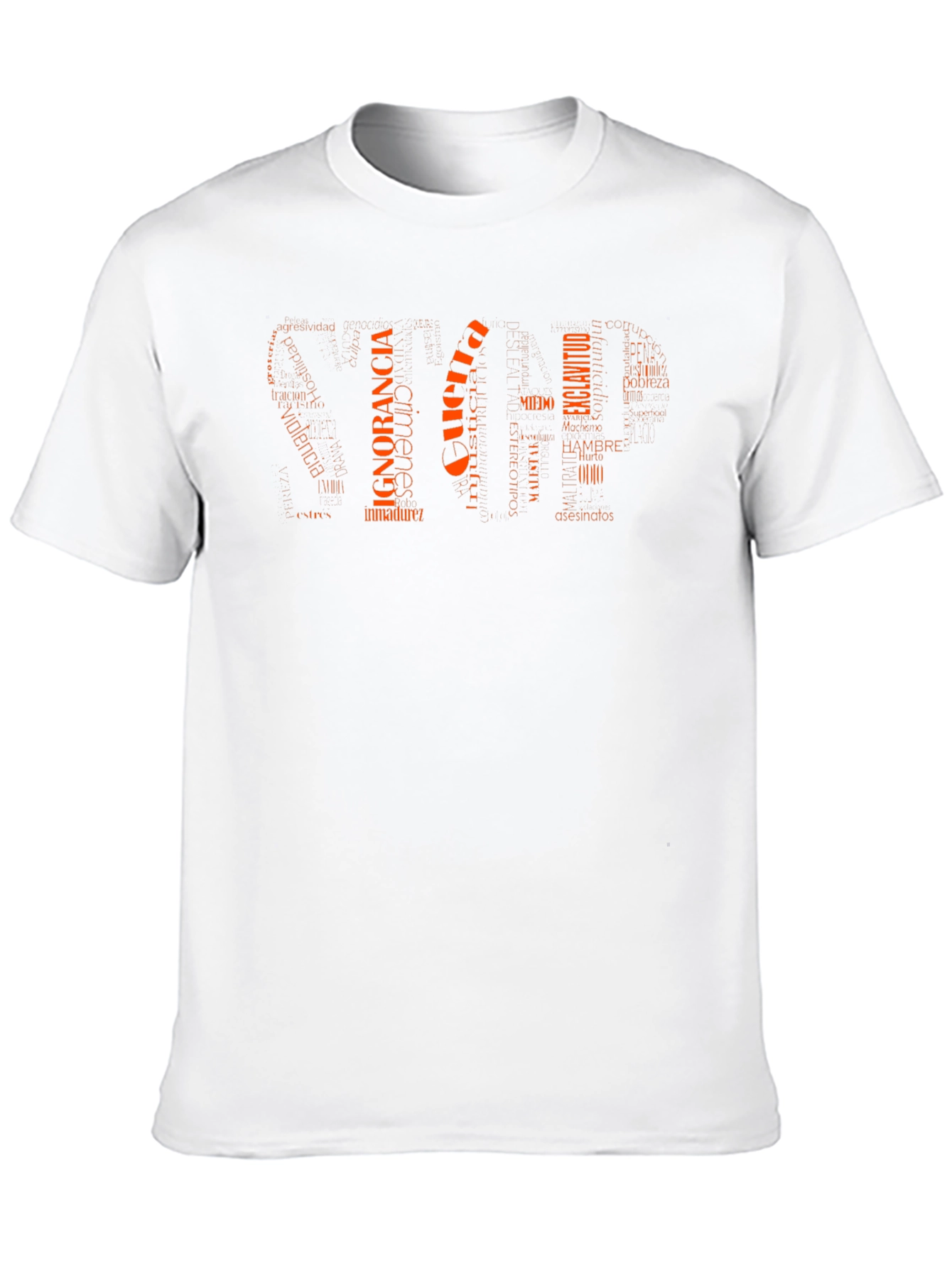 Word Art Graphic T-Shirt - Social Commentary Tee