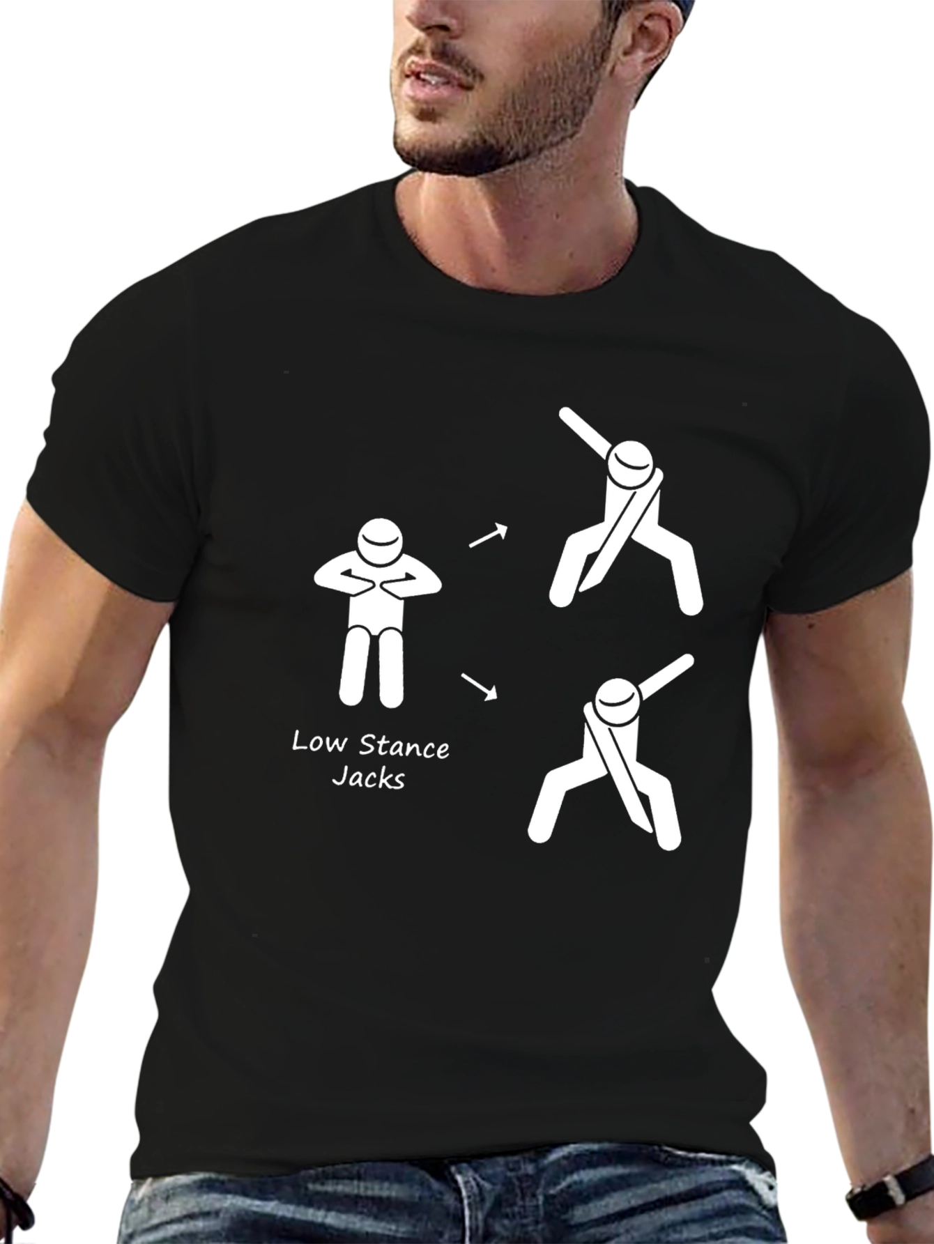 Low Stance Jacks Graphic Tee - Black