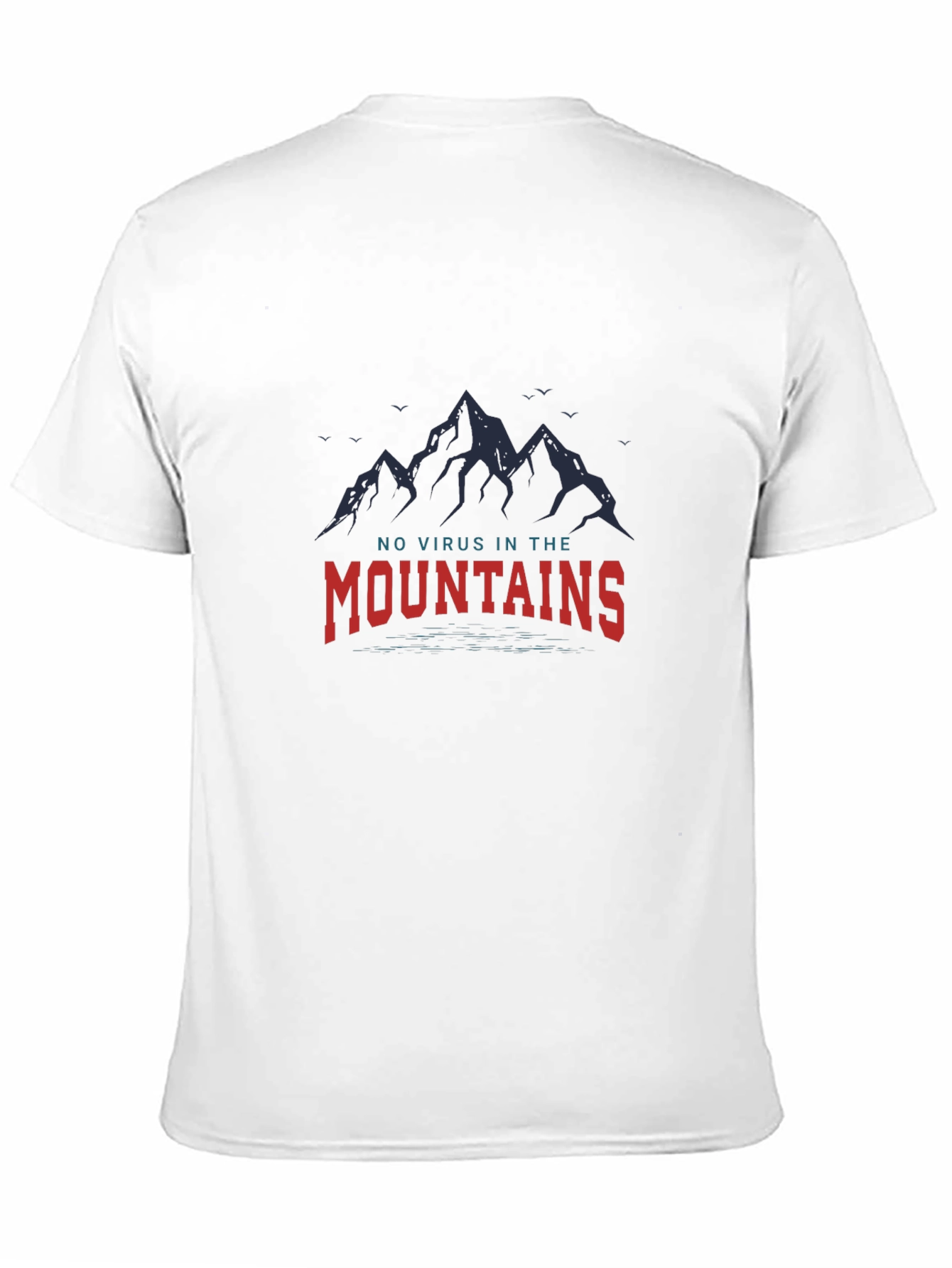 Mountains Graphic Tee - No Virus In The Mountains