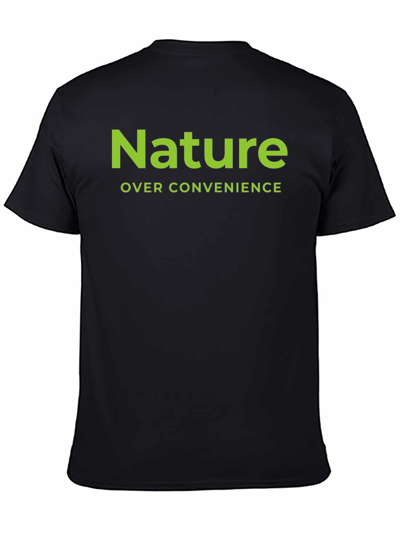 Nature Over Convenience Graphic T-Shirt