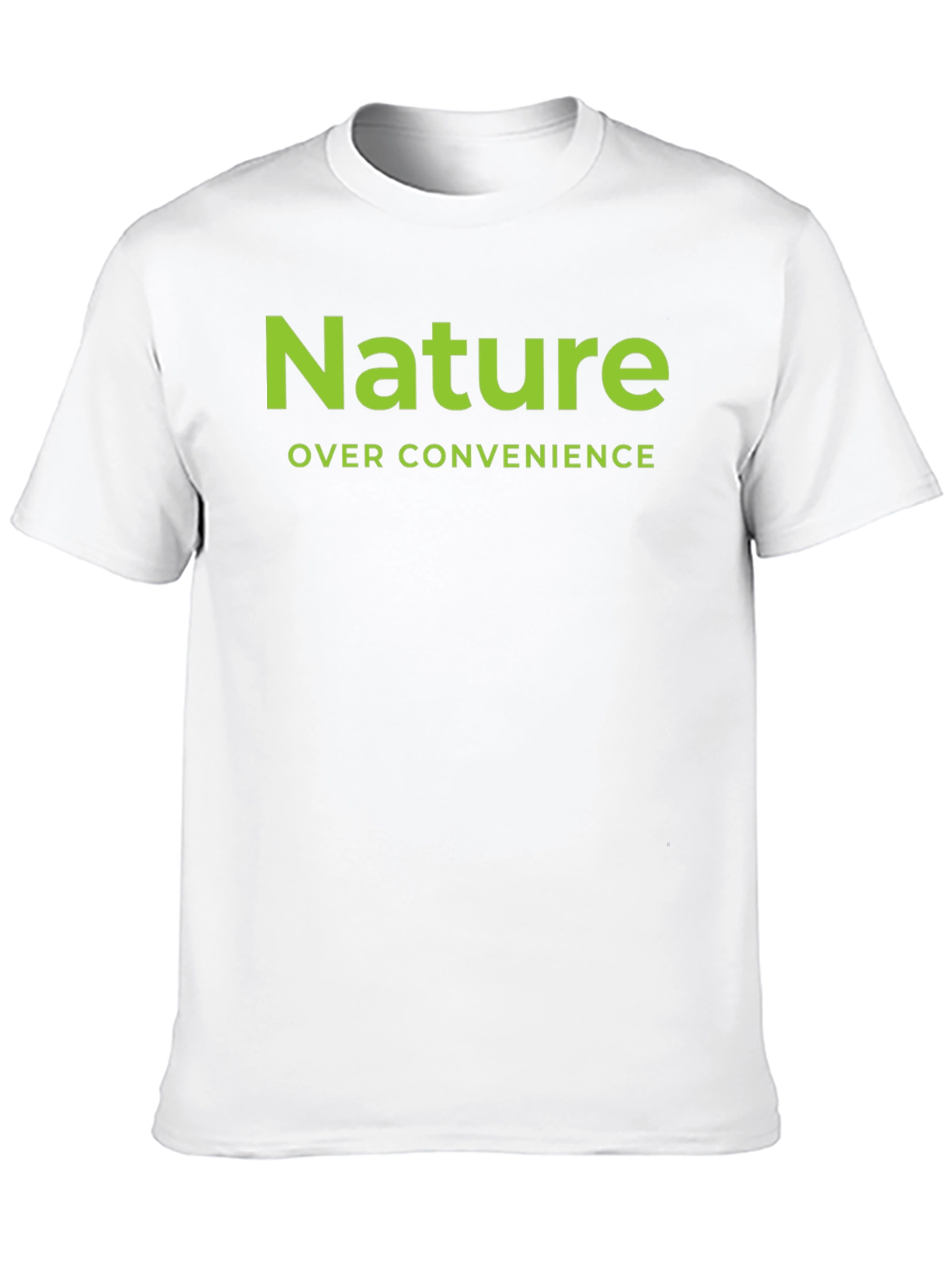 Nature Over Convenience Graphic T-Shirt
