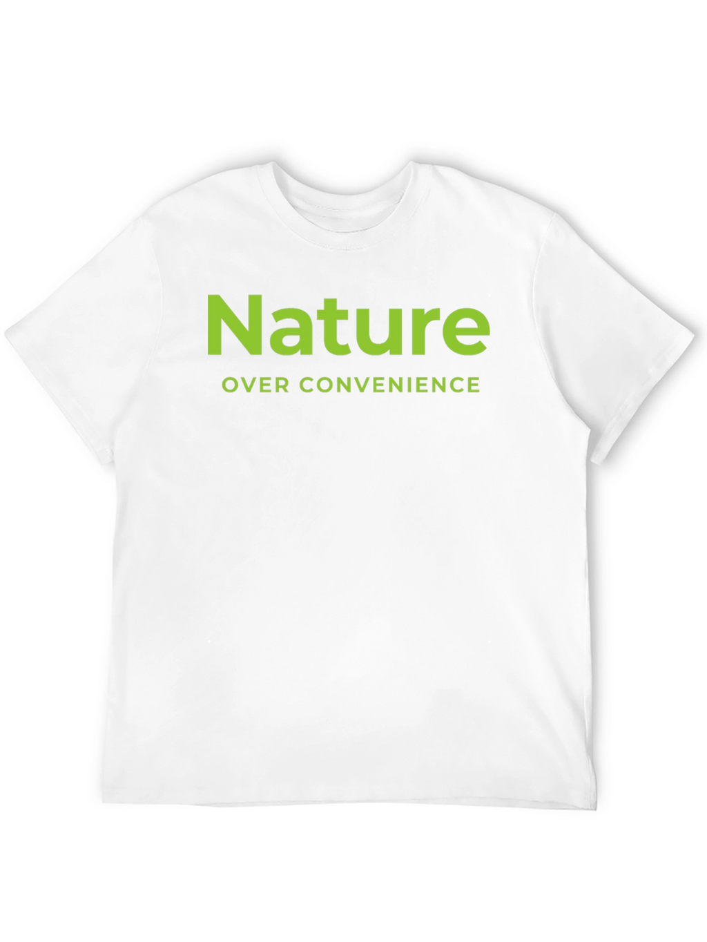 Nature Over Convenience Graphic T-Shirt