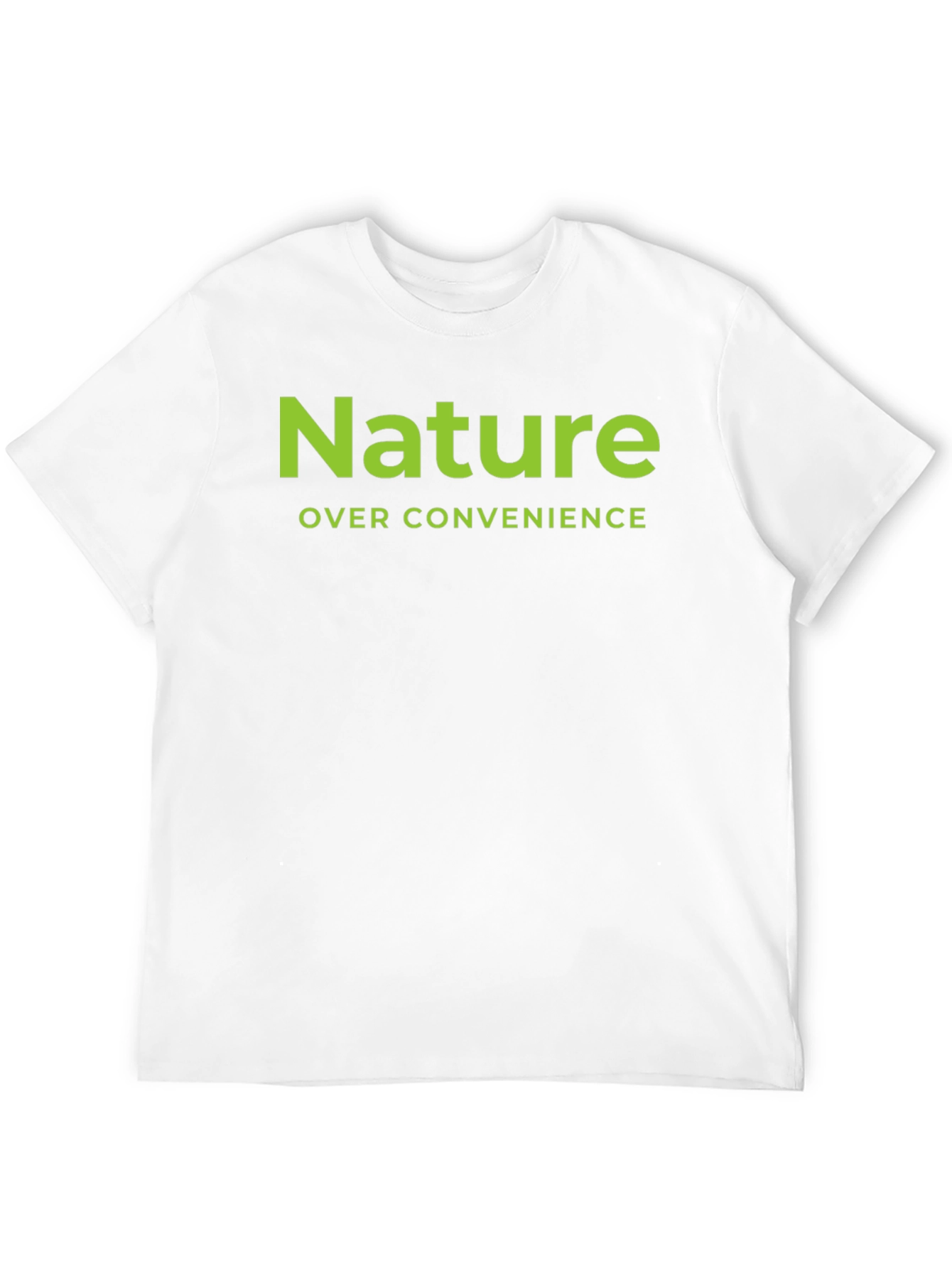 Nature Over Convenience Graphic T-Shirt