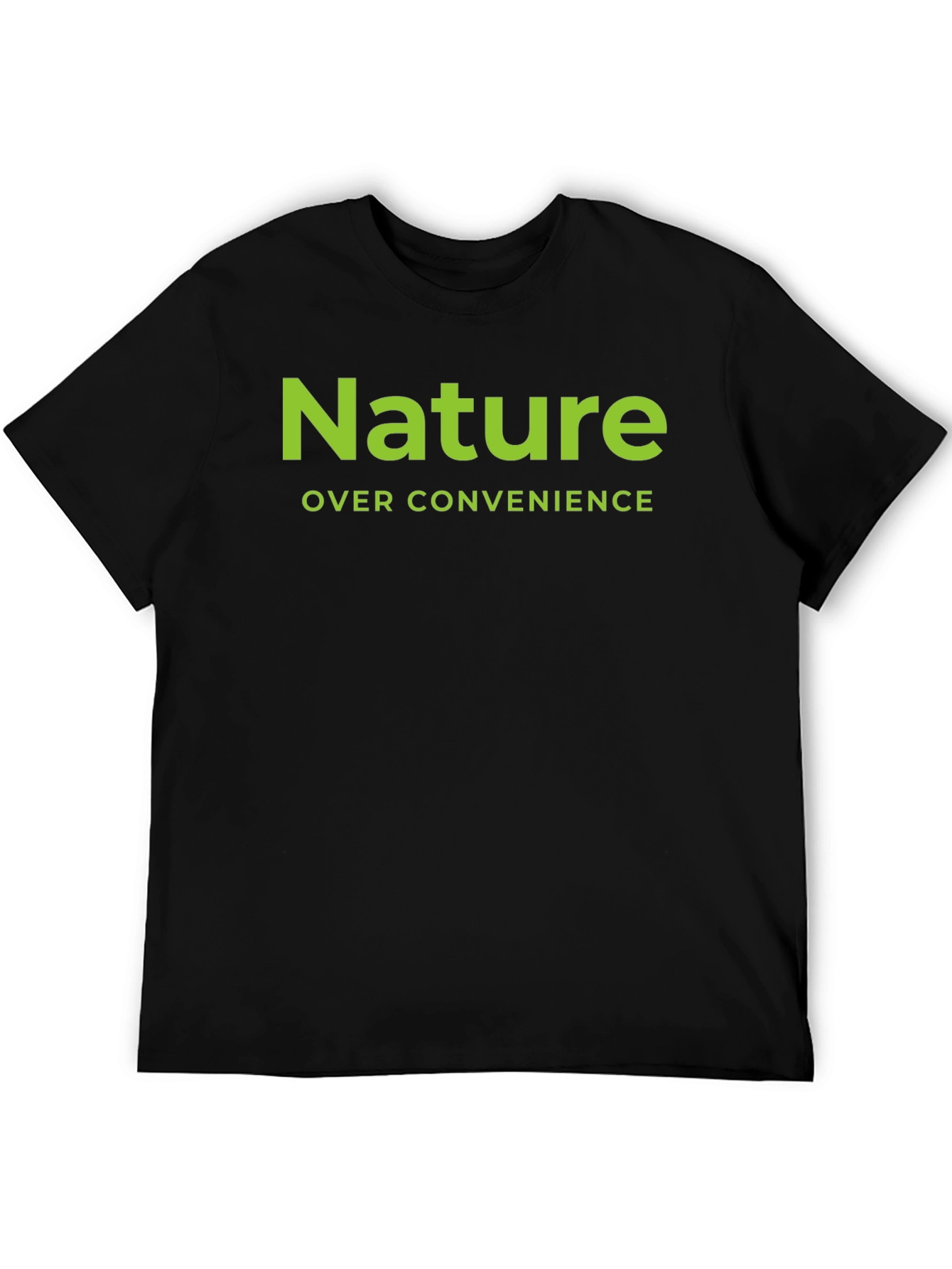 Nature Over Convenience Graphic T-Shirt