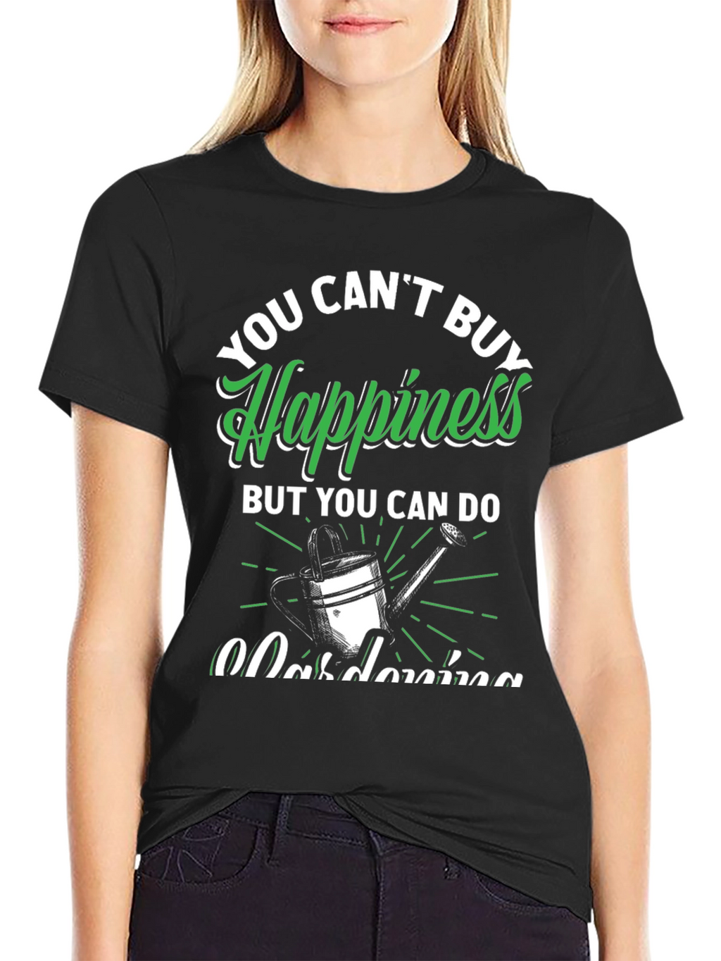 Gardening Happiness Graphic T-Shirt