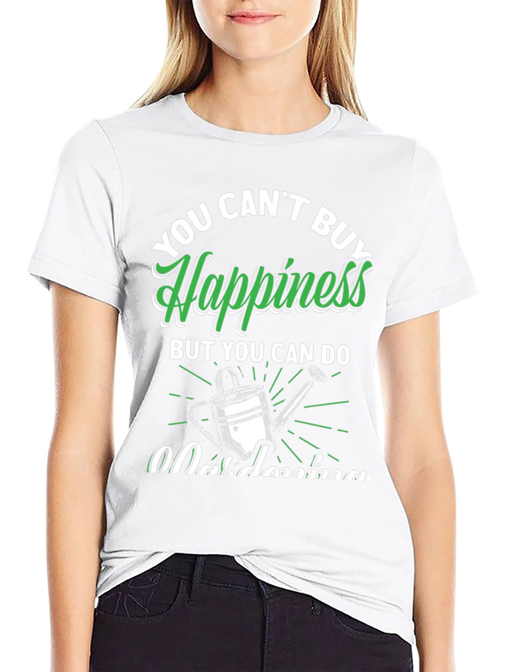Gardening Happiness Graphic T-Shirt