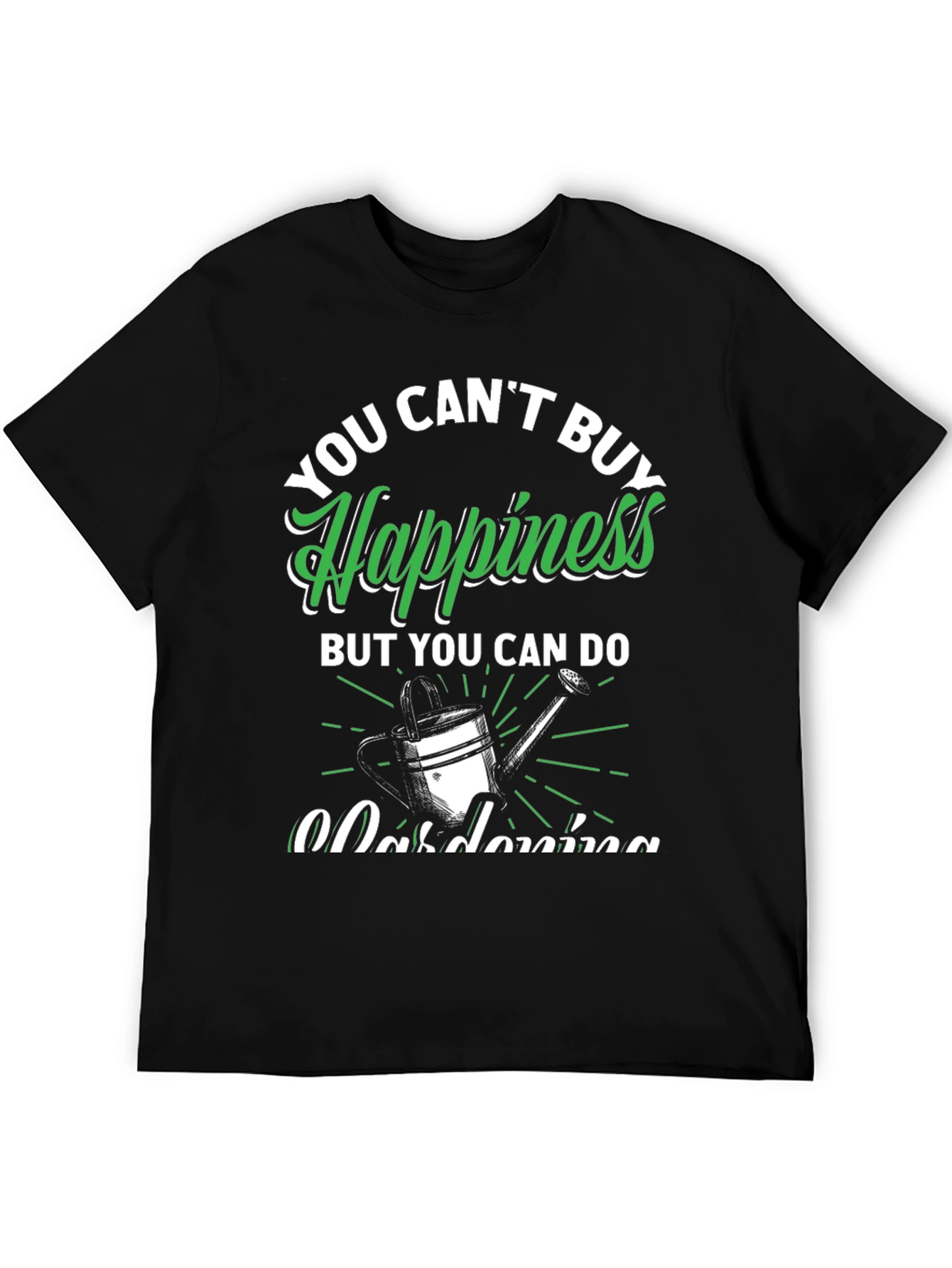 Gardening Happiness Graphic T-Shirt